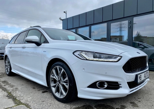 Ford Mondeo cena 86150 przebieg: 59000, rok produkcji 2018 z Prochowice małe 529